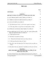 Phân tích thực trạng và đề xuất biện pháp nâng cao hiệu quả sản xuất kinh doanh tại Công ty cổ phần may Hải Anh