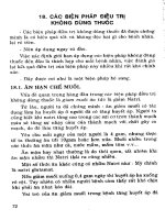 Bệnh tăng huyết áp - Cách phòng và điều trị (Phần 7) pptx