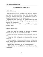 Cẩm nang sức khỏe gia đình (Phần 7) pptx