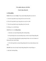 Trắc nghiệm động học chất điểm potx