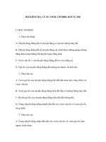 BÀI KIỂM TRA LÝ 10 ( CĐTĐ, CĐTBĐĐ, RƠI TỰ DO) docx