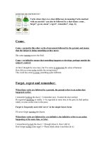 GERUND OR INFINITIVE