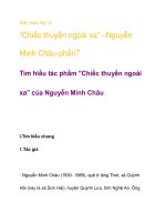 Kiến thức lớp 12 “Chiếc thuyền ngoài xa” –Nguyễn Minh Châu-phần7 pps