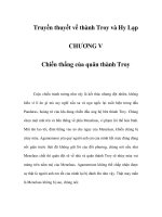 Truyền thuyết về thành Troy và Hy Lạp - CHƯƠNG CHƯƠNG V potx