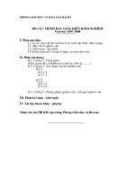 Bố cục trình bày SKKN của PGD Hải Hà