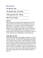 Dân Tộc Chứt doc