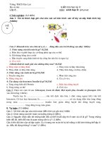 Kiem tra sinh hoc 8 HKII