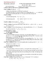 Đề&HD Toán ĐH 2010 số 4