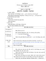 giáo án tiểu học trọn bộ cktkn - bvmt