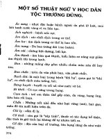 Một số thuật ngữ y học dân tộc thường dùng pot