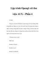 Lập trình Opengl với thư viện AUX – Phần 4 pps