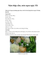 Nộm thập cẩm, món ngon ngày docx