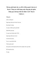 Thủ tục phê duyệt cho vay đối với Ban quản lý dự án xã Dự án “Nâng cao chất lượng cuộc sống phụ nữ nghèo thông qua chương trình tài chính vi mô” (Dự án Unilever) pot