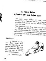 Xoa bóp cánh tay và bàn tay docx