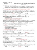 ĐỀ THI THỬ ĐH,CĐ SỐ 1 NĂM 2010 CỦA BGD
