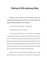 Đường đi đến phương đông ppsx