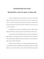 Khoảnh khắc cá tính trái ngược với hoàn cảnh potx