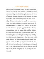 Cách xưng hô trong họ pptx