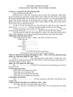 Kế hoạch đại hội công đoàn