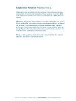 English for aviation practice test 1