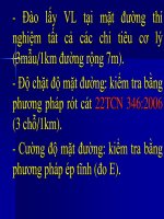 Bài giảng xây dựng mặt đường ôtô 3 P9 docx