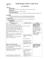 Tiết 11.CHƯƠNG II. BÀI 1 HÀM SỐ