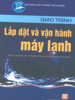 Hệ thống Lạnh - Lắp Đặt, Thiết Kế và Vận Hành part 1 pot