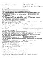 Thi thu DH chuyen LVC 2009