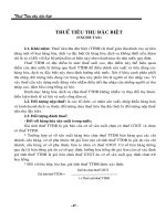 thuế tiêu thụ đặc biệt