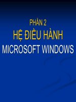 PHẦN 2 - HỆ ĐIỀU HÀNH MICROSOFT WINDOWS pot