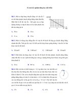 52 câu trắc nghiệm động học chất điểm docx