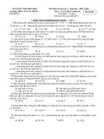 đề thi lý 11 nâng cao học kỳ 2