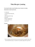 Tôm tẩm gia vị nướng ppsx