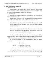 TIỂU LUẬN CÁC THÔNG SỐ ÁP LỰC NƯỚC LỖ RỖNG  ÁP DỤNG VÀO THỰC TẾ