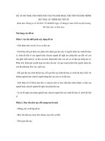 MẪU ĐỀ ÁN ĐỀ NGHỊ CHO PHÉP ĐÀO TẠO NGÀNH HOẶC CHUYÊN NGÀNH TRÌNH ĐỘ THẠC SĨ, TRÌNH ĐỘ TIẾN SĨ pptx