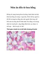 Món ăn đến từ hoa hồng pdf
