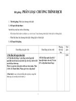 giáo án tìm kiếm tuyến tính