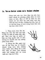 Xoa bóp săn sóc bàn chân pptx