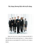 Xây dựng thương hiệu nhà tuyển dụng pot