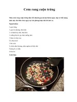 Cơm rang cuộn trứng doc