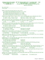 Đề&HD Hóa ĐH 2010 số 12