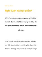 Kiến thức lớp 12 Nghị luận xã hội-phần7 potx