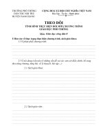 MẪU BC ĐỔI MỚI SGK