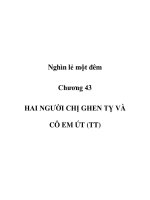 HAI NGƯỜI CHỊ GHEN TỴ VÀ CÔ EM ÚT (TT) ppsx
