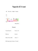 Nguyên tố Urani potx