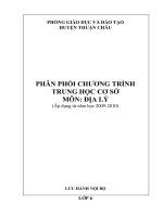 PPCT ĐỊA LÝ 2009- 2010