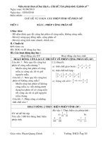 giáo an tu chọn 6