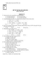 ĐỀ LUYỆN  THI ĐH CẤP TỐC 2010 (21)