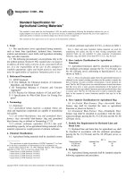 Designation: C 602 – 95a - Standard Speciﬁcation for Agricultural Liming Materials1 pdf