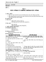 Giáo án tin lớp 8 (T1 đến T67)